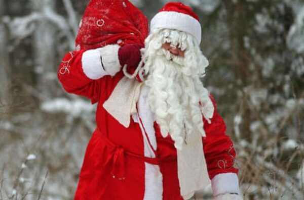 В Ставрополе замечены необычные Деды Морозы на байках и квадроциклах