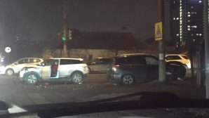 Жесткое ДТП с двумя иномарками в Воронеже попало на видео?