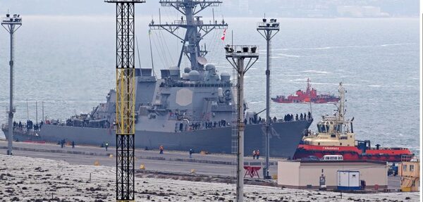 Американский эсминец зашел в Одесский порт