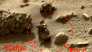 Уфологи нашли инопланетные сооружения и статуи на снимках Марса