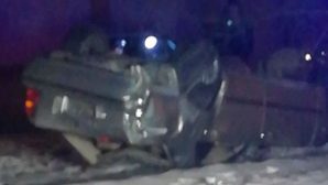 ДТП с «перевертышем» в Белогорске, пострадал водитель