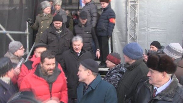 На митингах КПРФ 23 февраля в Москве присутствовали всего 300 граждан