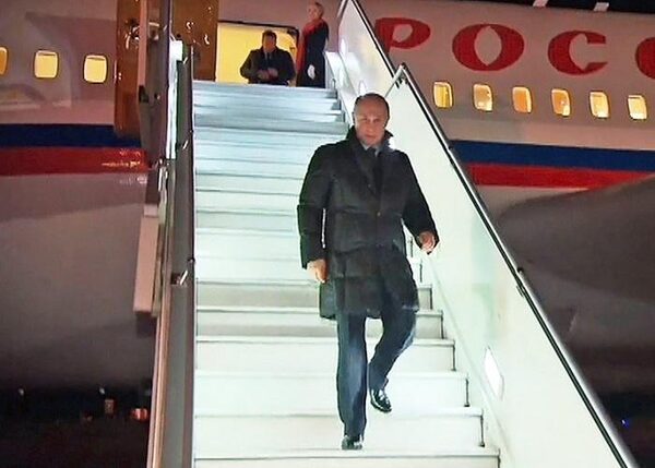 Путин прибыл в Кемерово