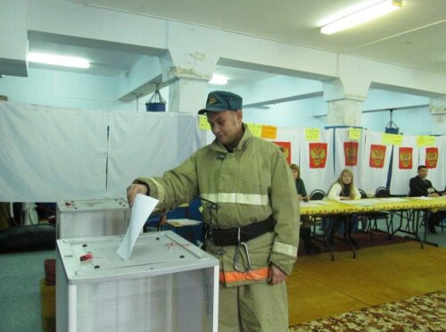 Жители Чукотки пошли голосовать в 50-градусный мороз