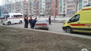 ДТП в Южно-Сахалинске?: пострадали таксист и пассажирка