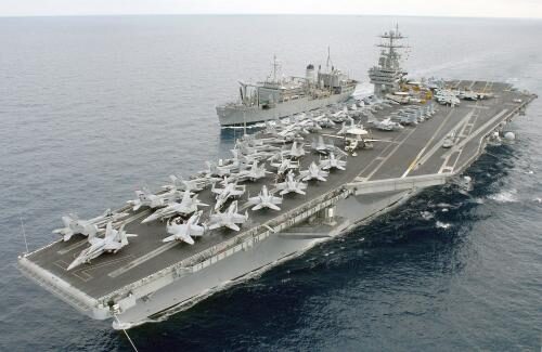 Флот США приступил к выполнению задачи в Средиземном море