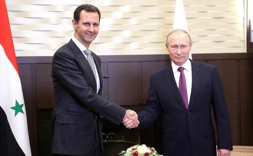 Путин провел переговоры с Асадом в Сочи