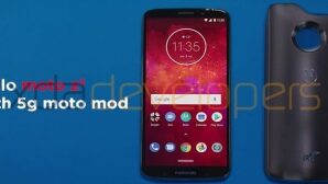 В сети появились первые фото смартфона Moto Z3 Play