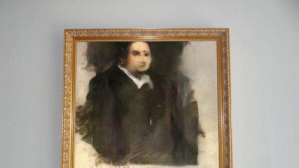 Портрет, созданный искусственным интеллектом, выставлен на аукцион в Нью-Йорке