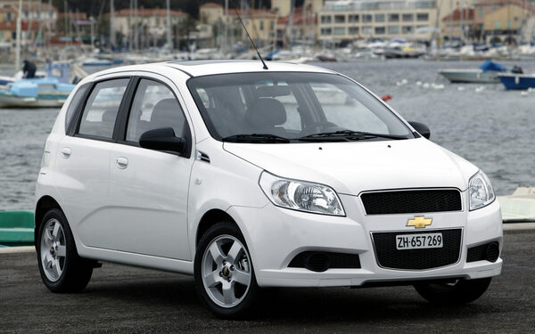 Поколения развития Chevrolet Aveo хэчбек