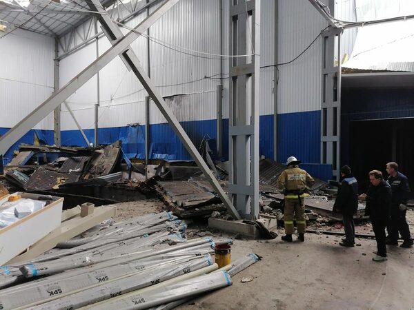 В Орловской области прогремел взрыв на заводе