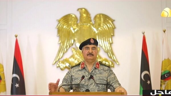 Маршал Хафтар назвал условия для прекращения огня в Ливии
