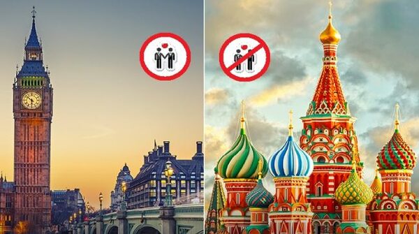 Москва и Лондон обменялись колкостями после слов Путина об однополых браках