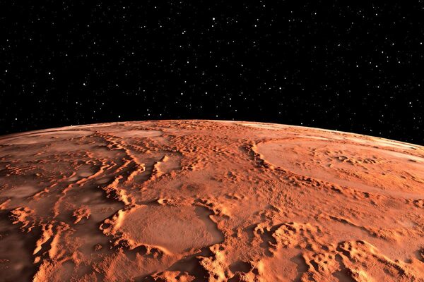 На Марсе найдено озеро пригодное для жизни