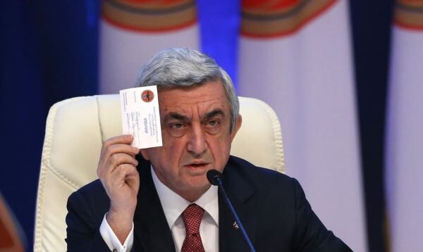 Партия Сержа Саргсяна: Власти Армении затеяли «авантюрный процесс»