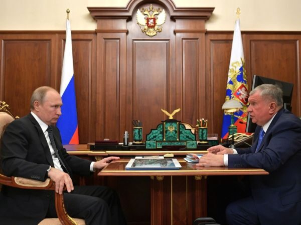 Сечин рассказал Путину сколько заплатит «Роснефть» в бюджет