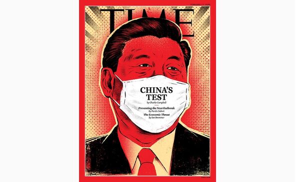 Си Цзиньпин в медицинской маске появился на обложке журнала Times