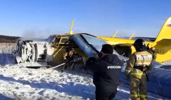 В Магадане самолёт Ан-2 упал после взлёта