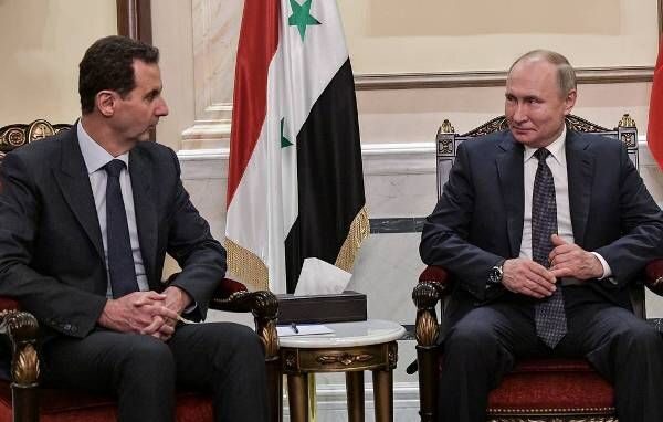 Путин проинформировал Асада о договорённостях России и Турции по Идлибу