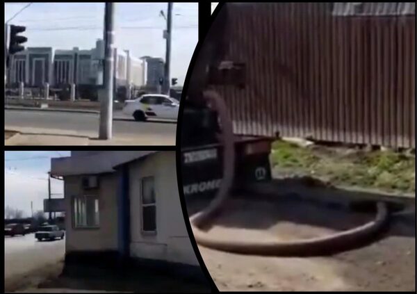 Жители Краснодара сняли на видео слив фекалий в ливневую канализацию