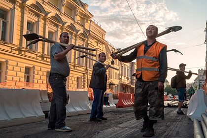 Подсчитана доля трудовых мигрантов в России