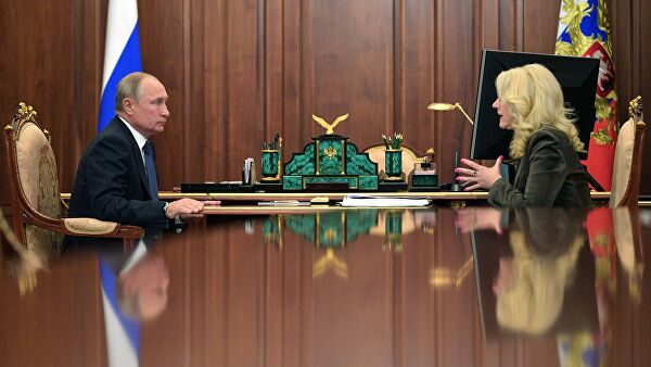 Путин ежедневно обсуждает с Голиковой ситуацию с коронавирусом