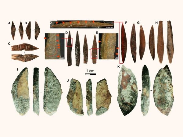 Костяным наконечникам стрел из пещеры на Шри-Ланке 48 000 лет