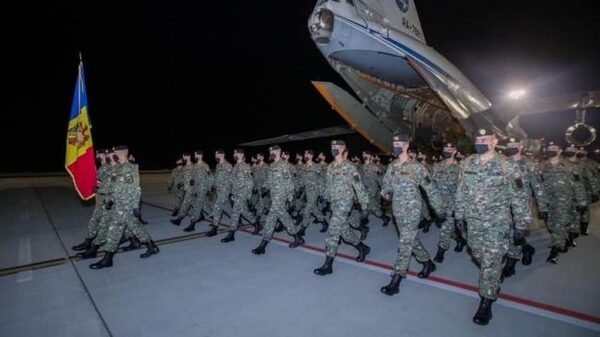 Молдавских военных торжественно проводили в Москву на парад Победы