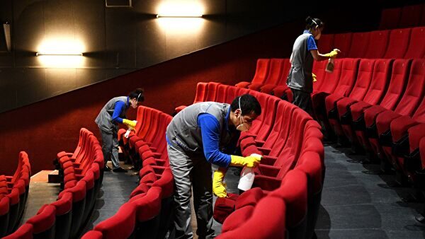Российские кинотеатры начнут работу с 15 июля