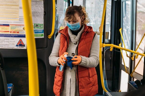 В Ростовской области штрафуют за поездки в автобусе без масок