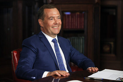Медведев рассказал о работе своего сына
