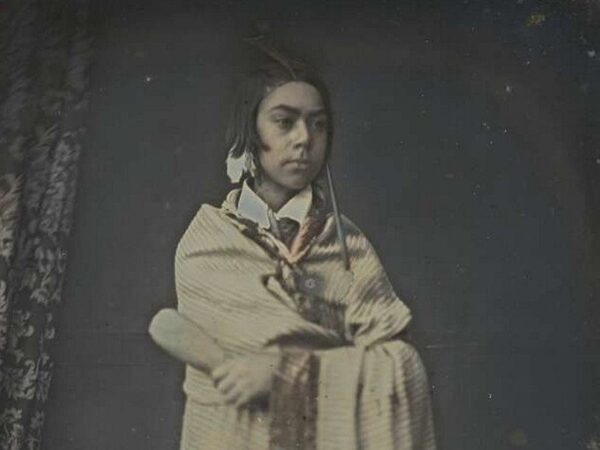 Найдена самая старая фотография представителя народа маори