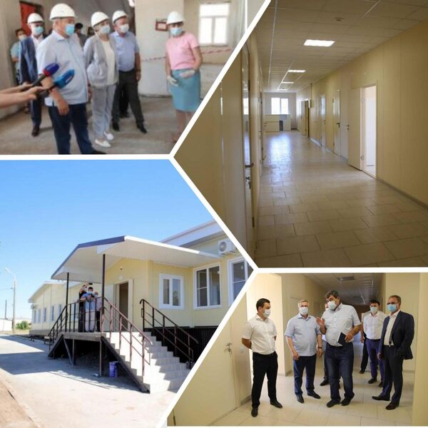В Ростовской области завершается строительство новой модульной поликлиники и реконструкция школы