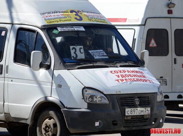 В Волгограде маршрутки перевозили граждан с неисправными тормозами