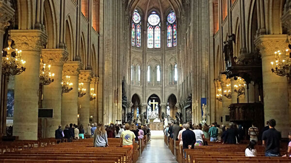 В Париже началась реставрация органа в сгоревшем соборе Нотр-Дам-де-Пари