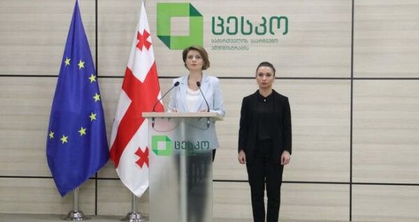 ЦИК Грузии считает необходимым провести повторные выборы на 15 участках