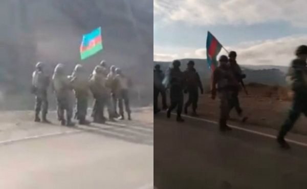 Капан на границе: азербайджанские военные вышли на дорогу армянского Сюника
