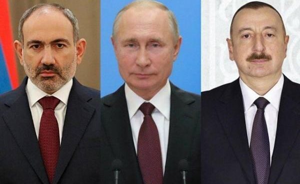 Путин, Алиев и Пашинян обсудят дальнейшие шаги в Нагорном Карабахе