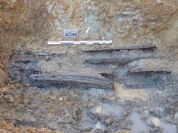 В Лионе обнаружены трубы римского водопровода