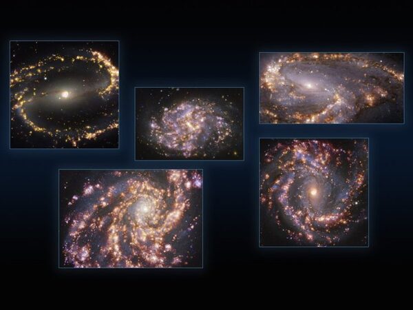 Европейская Южная обсерватория опубликовала новые снимки соседних галактик