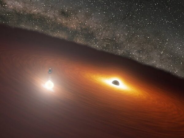 В галактике OJ 287 подтверждено существование двойной системы сверхмассивных черных дыр