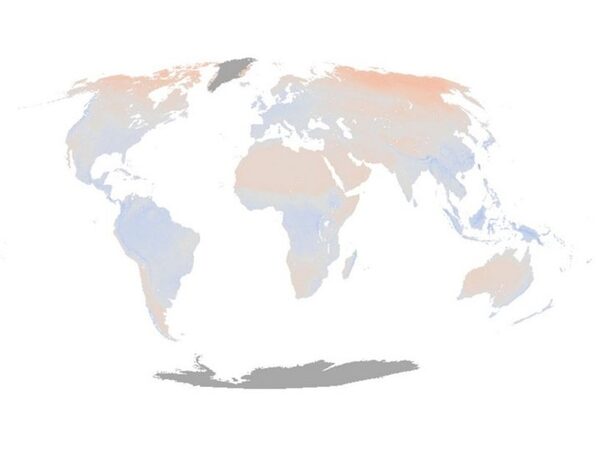 Ученые создали всемирную карту температуры почв