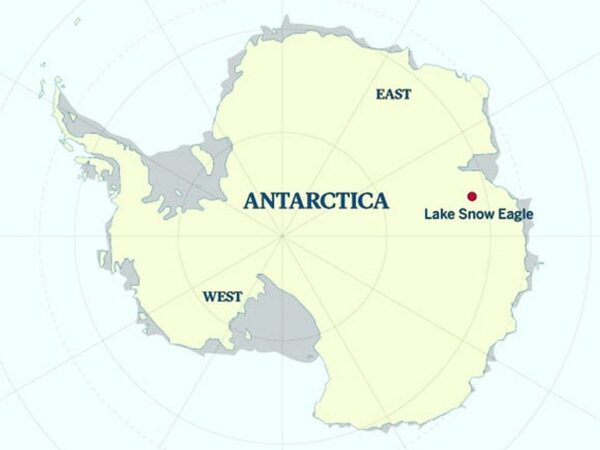 В Антарктиде открыто крупное подледное озеро